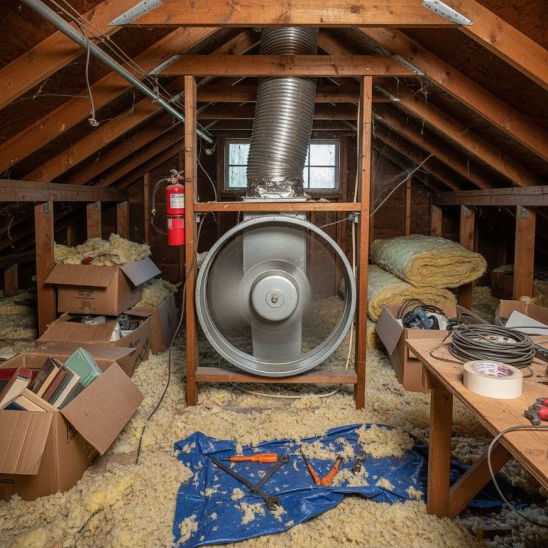 Attic Fan Repair in Provo, UT