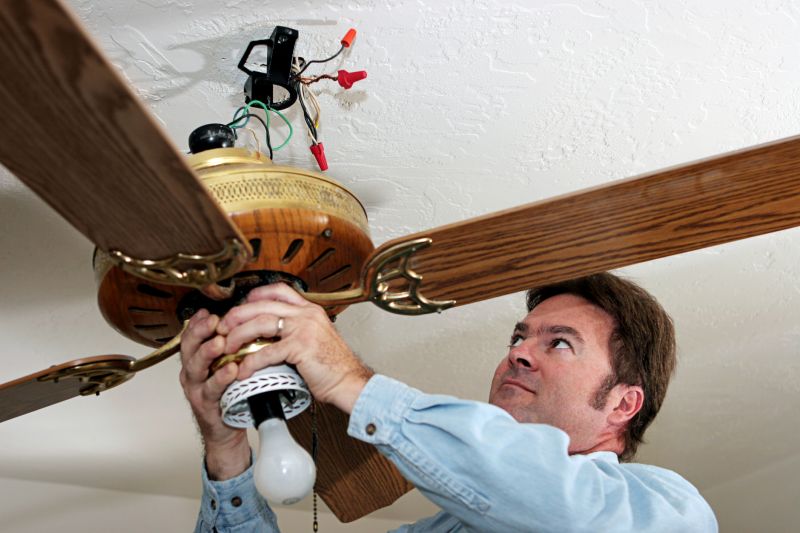 Ceiling Fan Wiring in Kansas City, KS
